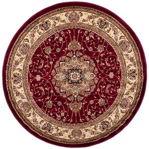 Safavieh Lyndhurst Decorative Rug - 5.3-ft x 5.3-ft - Red/Ivory