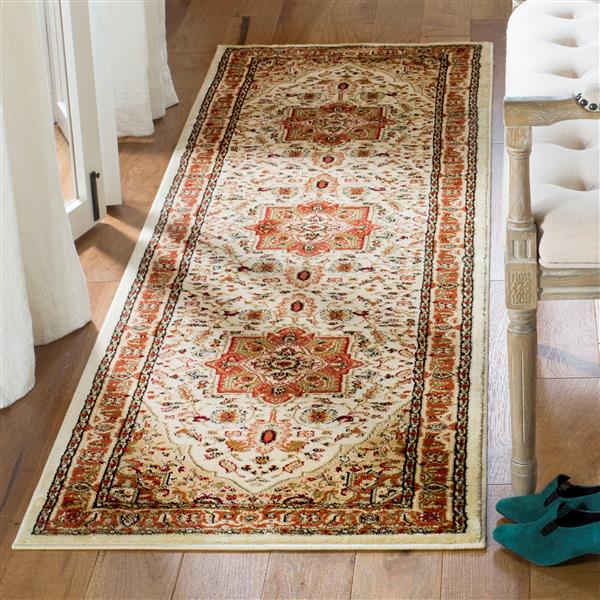 Safavieh Lyndhurst Decorative Rug - 2.3-ft x 6-ft - Ivory/Rust