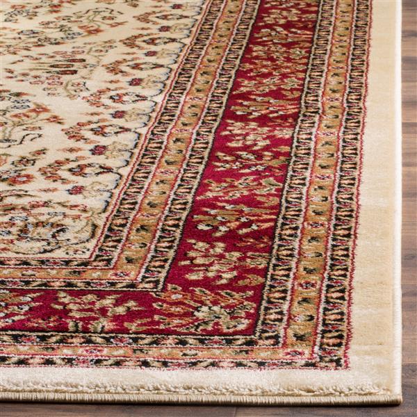 Safavieh Lyndhurst Decorative Rug - 3.3-ft x 5.3-ft - Ivory/Red