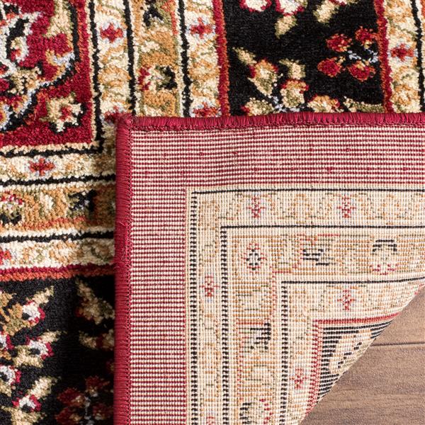 Safavieh Lyndhurst Decorative Rug - 4-ft x 6-ft - Red/Black