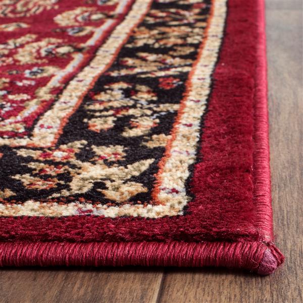 Safavieh Lyndhurst Decorative Rug - 5.3-ft x 5.3-ft - Red/Black