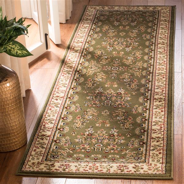 Safavieh Lyndhurst Decorative Rug - 2.3-ft x 16-ft - Sage/Ivory