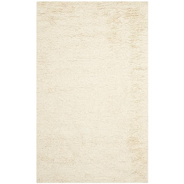 Safavieh Shag Decorative Rug - 7-ft 6-in x 9-ft 6-in - Ivory