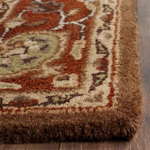 Safavieh Heritage Decorative Rug - 7-ft 6-in x 9-ft 6-in - Rust