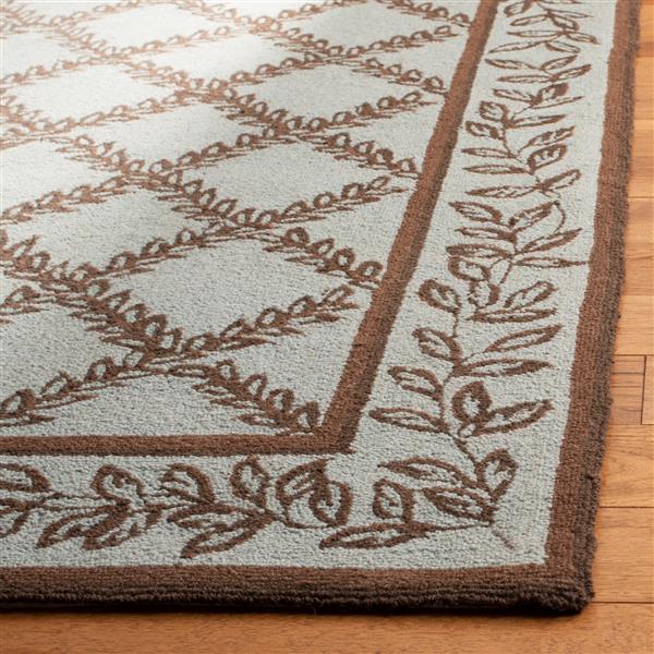 Safavieh Chelsea Decorative Rug - 2-ft 9-in x 4-ft 9-in - Blue/Brown