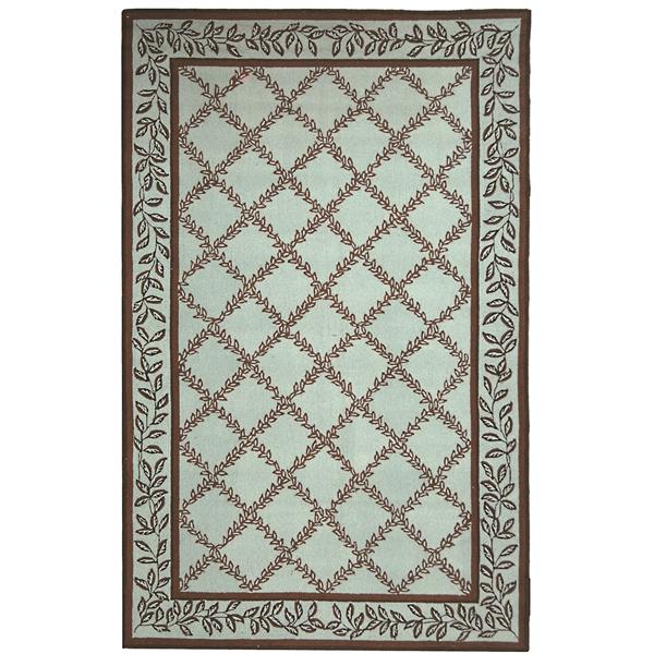 Safavieh Chelsea Decorative Rug - 2-ft 9-in x 4-ft 9-in - Blue/Brown