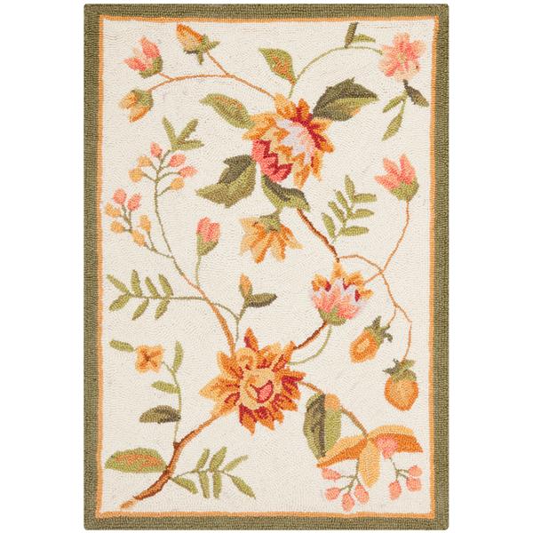 Safavieh Chelsea Decorative Rug - 1-ft 8-in x 2-ft 6-in - Ivory
