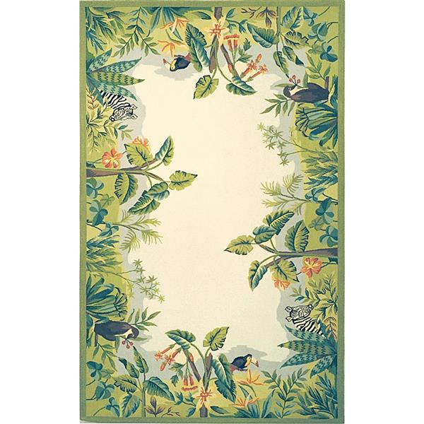 Safavieh Chelsea Decorative Rug - 2-ft 6-in x 4-ft - Beige/Green