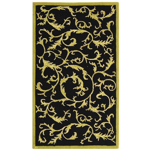 Safavieh Chelsea Decorative Rug - 2-ft 9-in x 4-ft 9-in - Black HK307B ...
