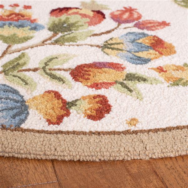 Safavieh Chelsea Round Rug - 4-ft x 4-ft - Ivory