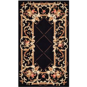 Safavieh Chelsea Decorative Rug - 2-ft 9-in x 4-ft 9-in - Black