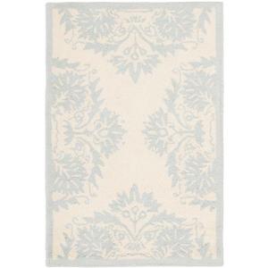 Safavieh Chelsea Decorative Rug - 1-ft 8-in x 2-ft 6-in - Ivory/Blue