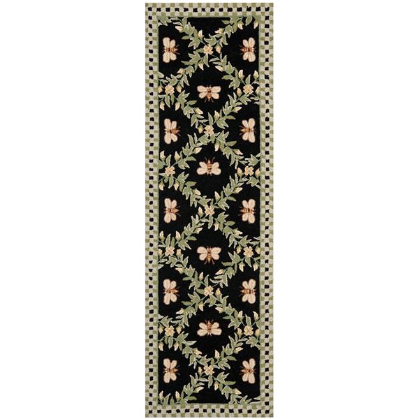 Safavieh Chelsea Decorative Rug - 2-ft 6-in x 6-ft - Black