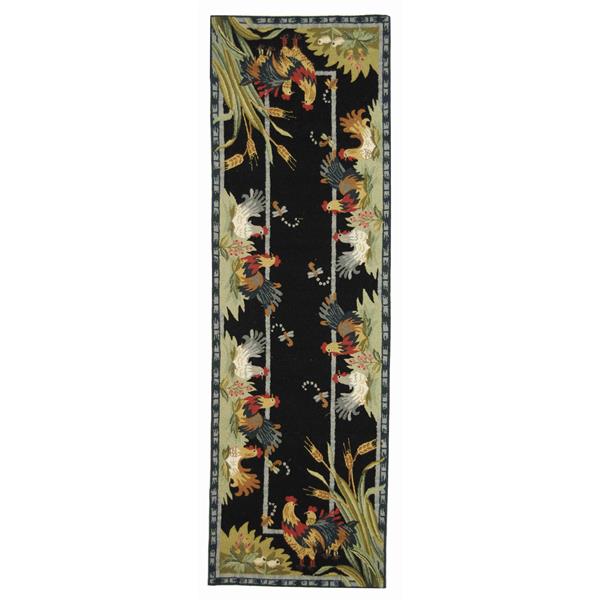 Safavieh Chelsea Decorative Rug - 2-ft 6-in x 8-ft - Black HK56B-28 | RONA