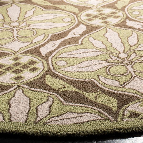 Safavieh Chelsea Decorative Rug - 2-ft 6-in x 4-ft - Brown/Green