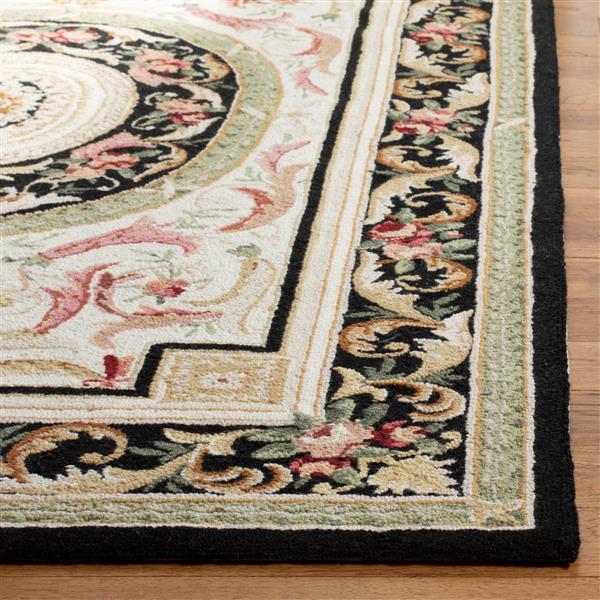 Safavieh Chelsea Decorative Rug - 2-ft 6-in x 6-ft - Ivory/Black