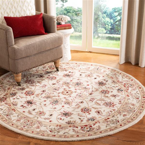 Safavieh Chelsea Decorative Rug - 3-ft x 3-ft - Ivory