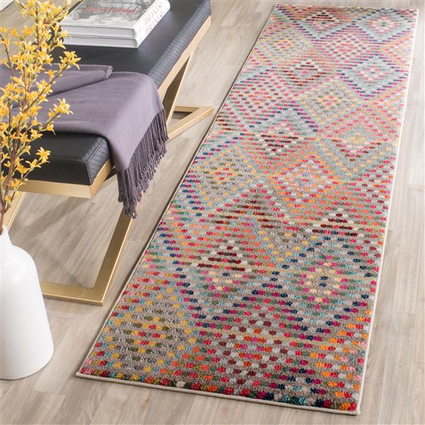 Safavieh Monaco Decorative  Rug - 2-ft 2-in x 12-ft - Beige