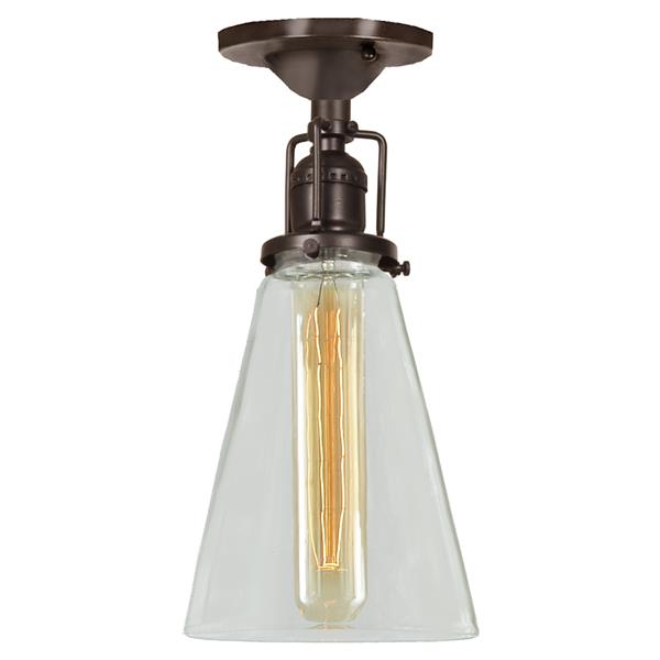 JVI Designs Union Square one light Barclay ceiling mount RONA