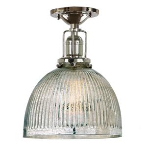 JVI Designs Union Square one light mercury Madison ceiling mount