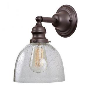 JVI Designs 1-light Mercury Ashbury bathroom - Bronze - 10.5-in