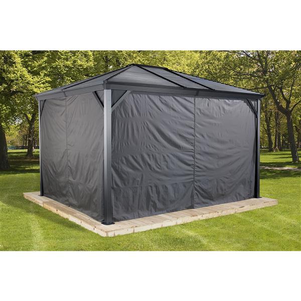 Sojag Privacy Curtains For Ventura 10, Replacement Gazebo Curtains 10 X 10