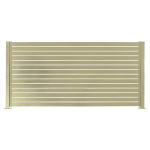 Stratco Quick Screen Aluminum Fencing Kit - 94-in x 71-in - Beige