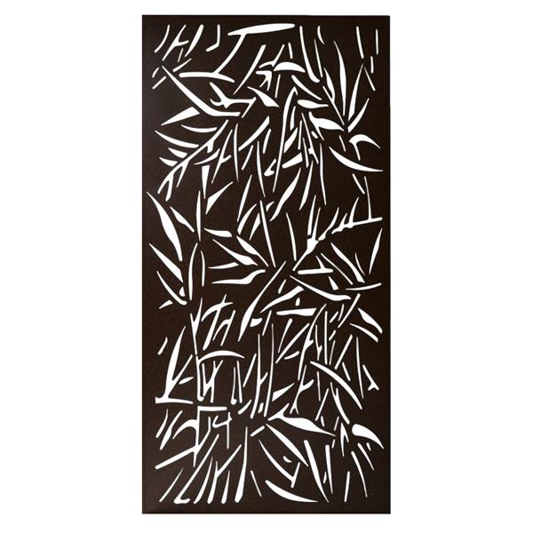 Stratco Jungle Bamboo Privacy Screen/Wall Art - 48-in x 24-in - Brown