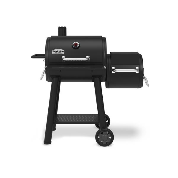 Broil King® Smoke Offset 500 Charcoal BBQ - Black