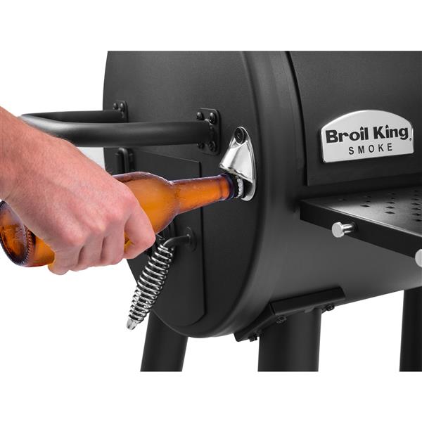 Barbecue au charbon Broil King® Smoke Gril XL, noir mat