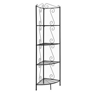 Monarch Corner Bookcase - 70-in- Copper