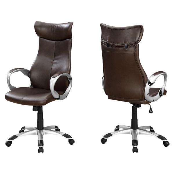Monarch Specialties Faux, Fake Leather Office Chairs
