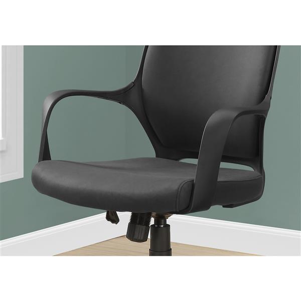 Monarch Microfiber Office Chair - Black