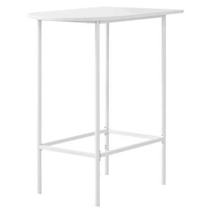 Monarch Home Bar - 24-in x 36-in - White/Metal