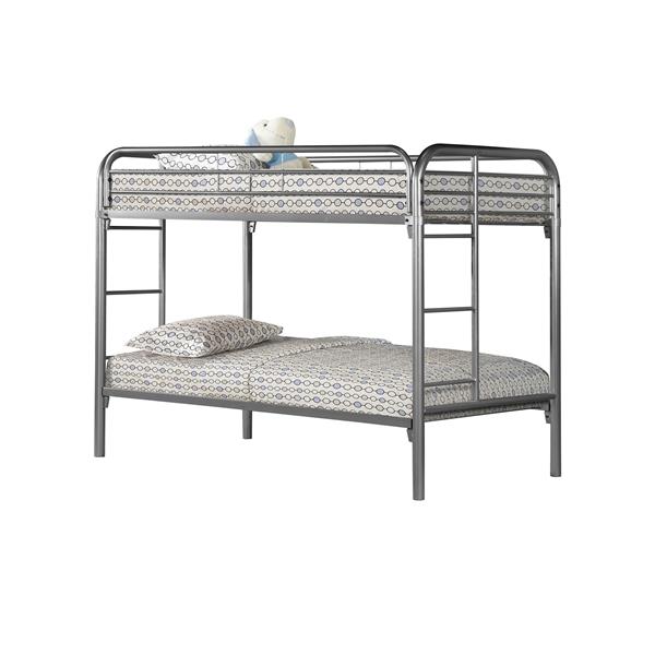 Monarch Specialties Bunk Bed, Military Twin Bed Setup