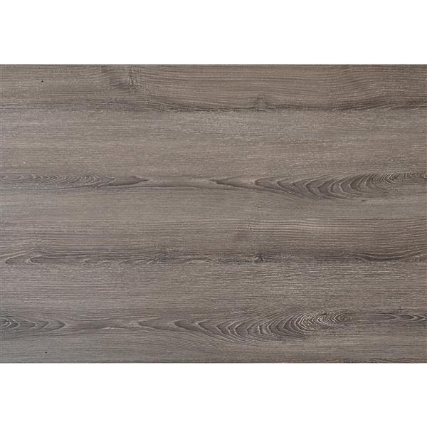 Monarch Rectangular Coffee Table - 44-in - Taupe/Chrome