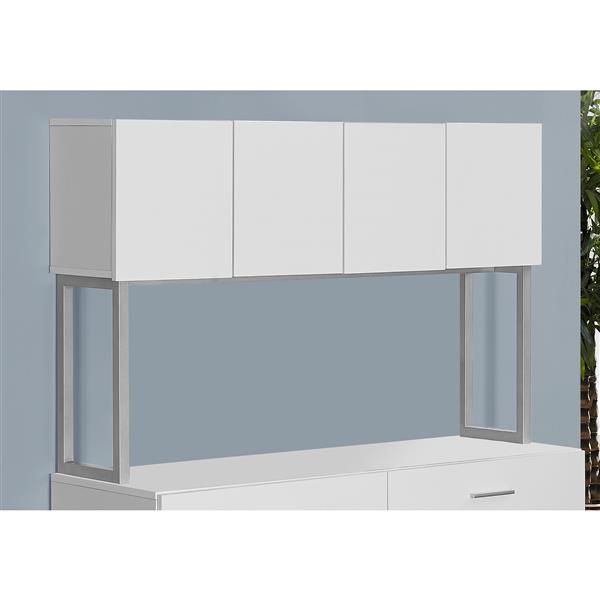 Monarch Office Cabinet - 48-in- White