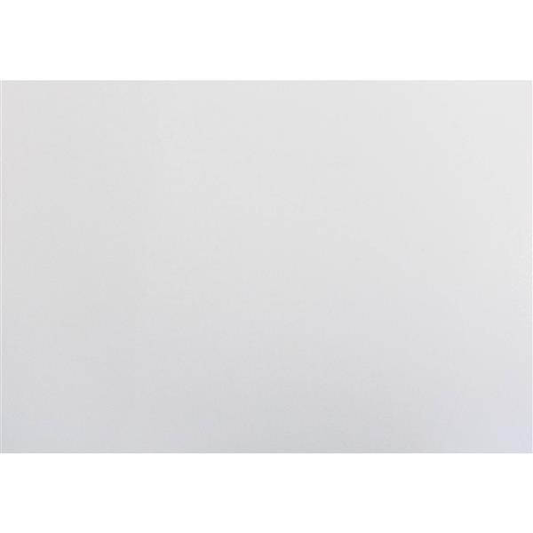 Armoire de bureau pour le rangement, 48 po, blanc