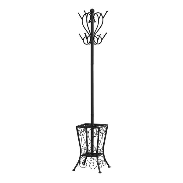 Portemanteau contemporain , 71 po, noir