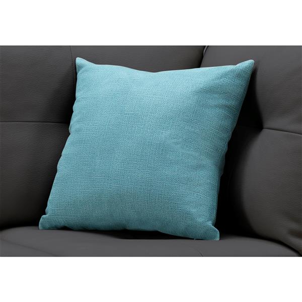 Monarch Decorative Corduroy Pillow - 18-in x 18-in - Green