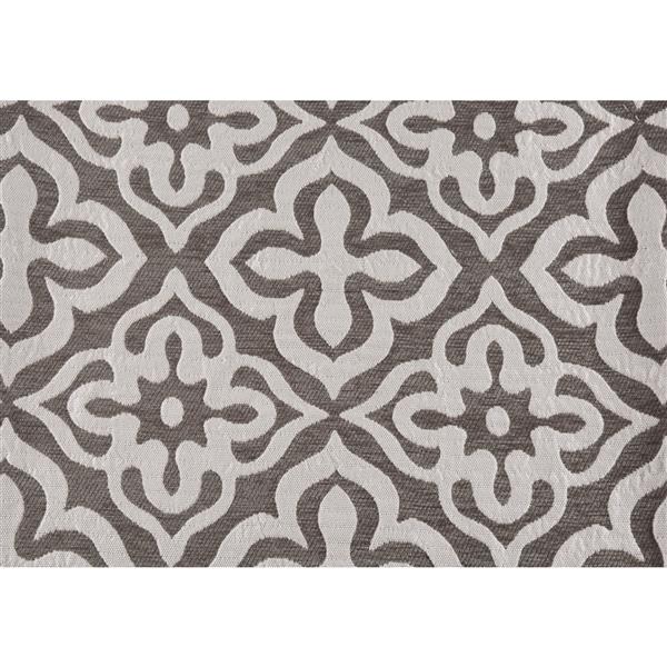 Monarch Decorative Corduroy Pillow - 18-in x 18-in - Brown