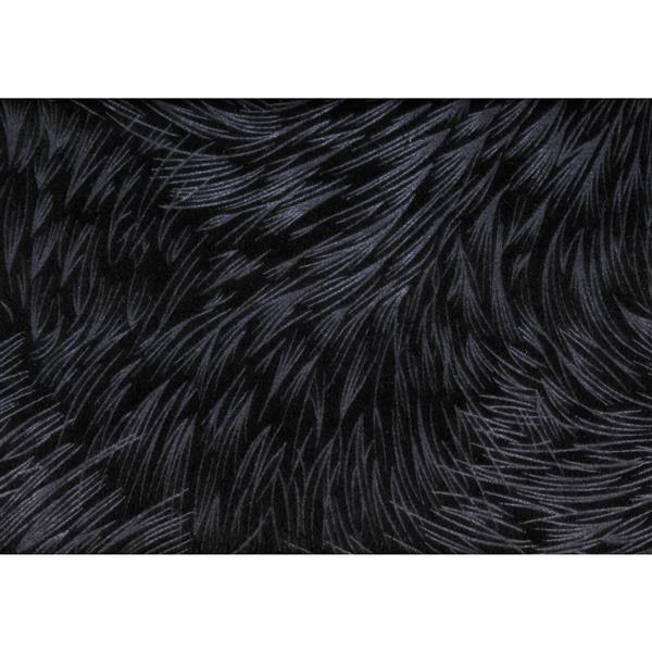 Monarch Decorative Pillow - 2 Pack - 18-in x 18-in - Black