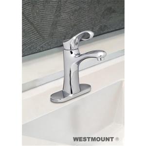 Westmount Yonkers Single Lever Bathroom Faucet - Polished Chrome