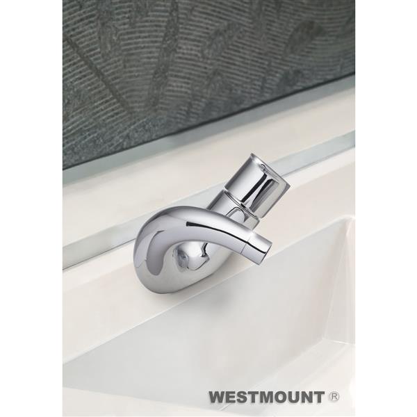 Westmount Waterworks Everett Single Lever Bathroom Faucet - Chrome