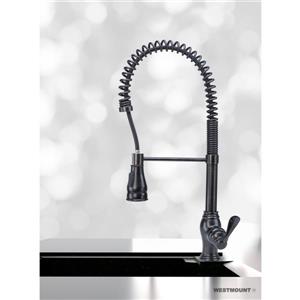 Westmount Denver Kitchen Faucet - Pull-Down Spray - Antique - 23-in