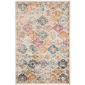 Safavieh Madison Ikat Rug - 5.1-ft x 7.5-ft - Polyester - Cream/Multi