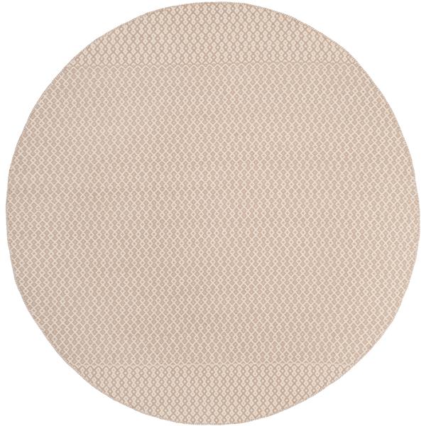 Safavieh Montauk Geometric Rug - 6-ft x 6-ft - Cotton - Ivory/Gray
