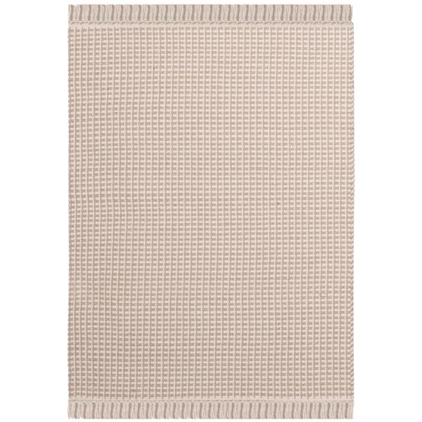 Safavieh Montauk Geometric Rug - 3-ft x 5-ft - Cotton - Ivory/Gray