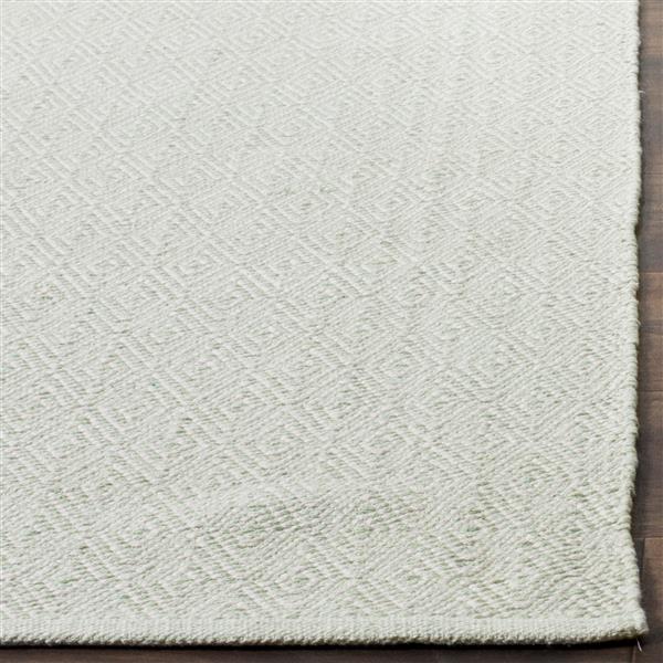 Safavieh Montauk Geometric Rug - 3-ft x 5-ft - Cotton - Ivory/Light Green