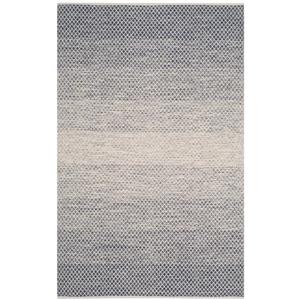 Safavieh Montauk Ombre Rug - 4-ft x 6-ft - Cotton - Navy Blue/Ivory